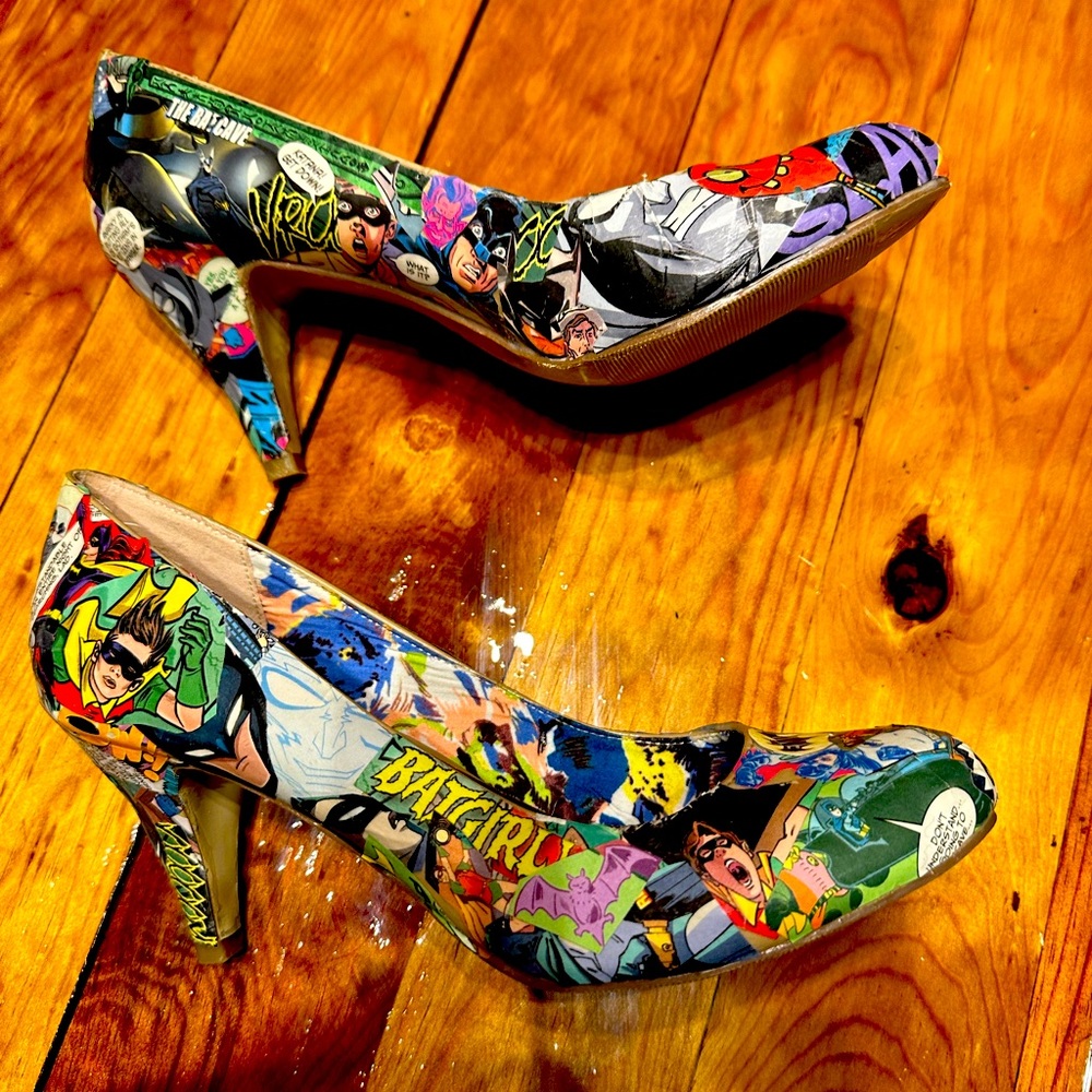 Superhero heels